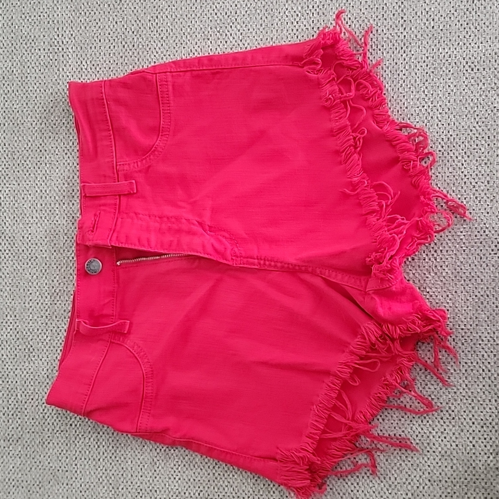 High rise shorts
